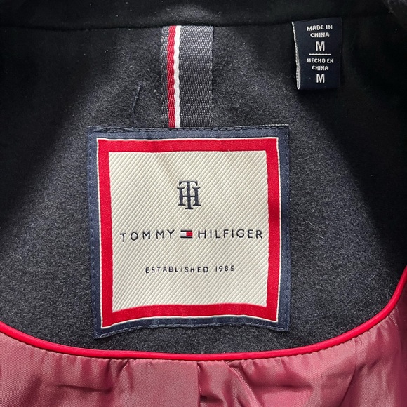 Tommy Hilfiger Women's Single-Breasted Peacoat - Picture 3 of 11